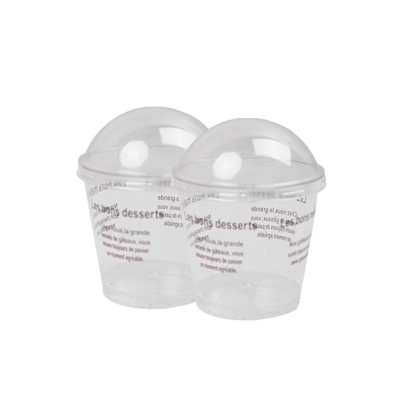 Homeglen Disposable Thickened U-Shaped Dessert Cups