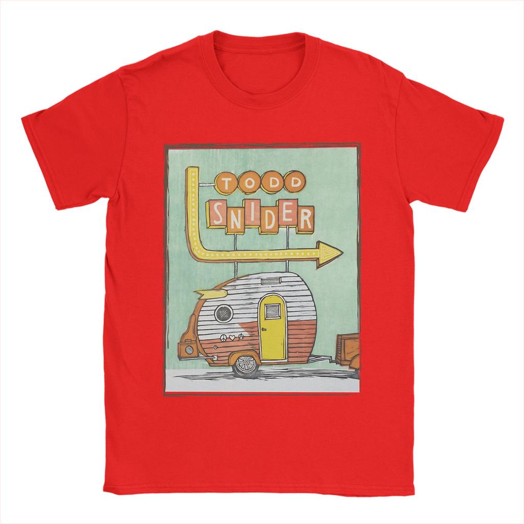 Country Music Singer Todd Snider T Shirt Summer Pure Cotton T Shirts For Men Hip Hop Design Tshirt Short Sleeve Awesome Tops