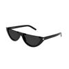 Saint Laurent Fashion Trendy Exquisite Irregular Frame Sunglasses Unisex Sunglasses Black SL563001