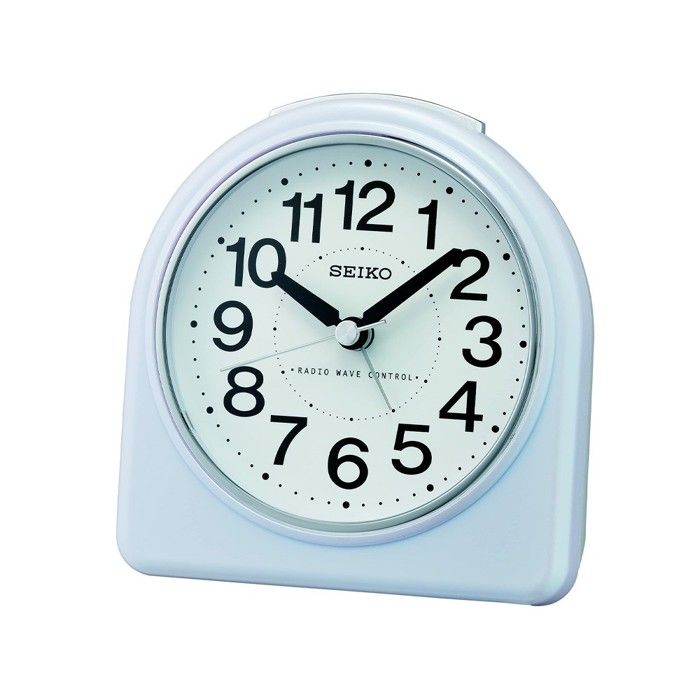 Réveil - SEIKO - QHR204W - Blanc - Quartz Japonais - Alarme