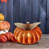 Fall Decor Light Up Mason Jar Lid Pumpkin Fall Decorations For Home Kitchen Farmhouse Autumn Thanksgiving Porch Table Mantle