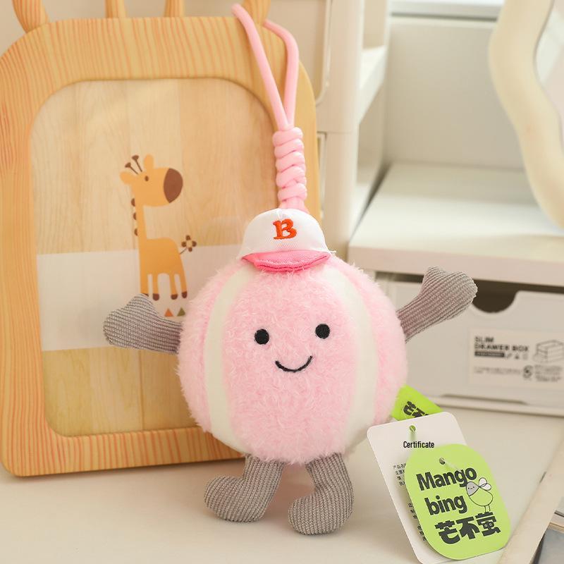 

Плюшевий брелок-підвіска Jellycat Теніс 12cm (0.07kg) рожевий