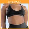Seamless High Elastic Yoga Bra With Floral Jacquard For Fitness And Running
