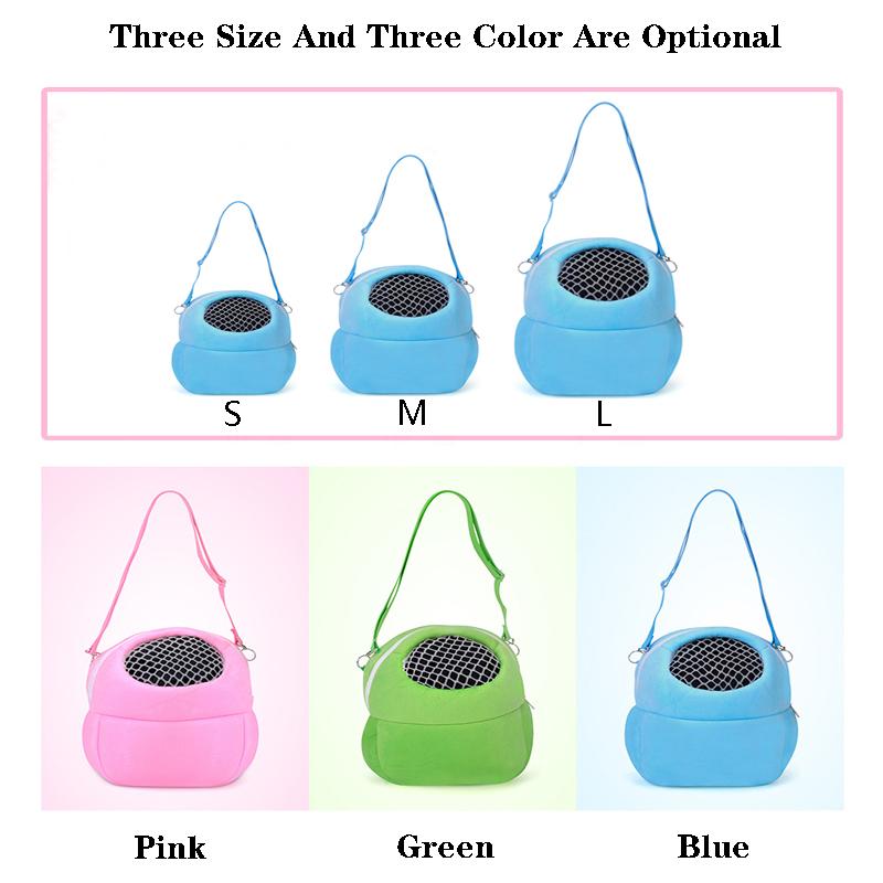 S M L Small Pet Hamster Portable Travel Warm Bag Cage Guinea Pig Carry Bag Breathable Pet Supplies Pet Outing Accessorie