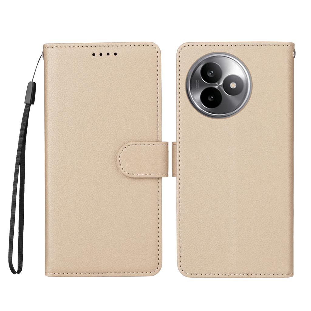 For Xiaomi Redmi K80 Ultra 5G Case RFID Blocking 3 Card Slots PU Leather Phone Cover with Wrist Strap