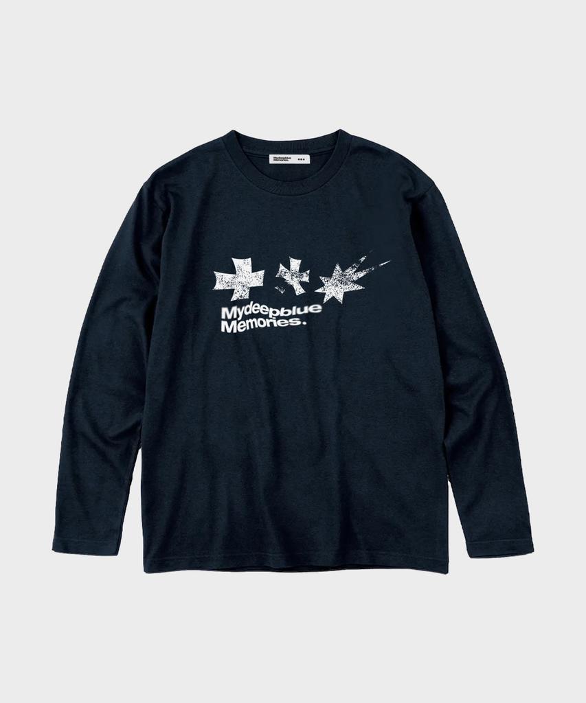 Maidibbeullumemolijeu Symbol Graphic Long Sleeve(Black)