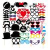 Birthday Party Handheld Photo Props Christmas Decorations Photo Booth Accessories Party Supplies