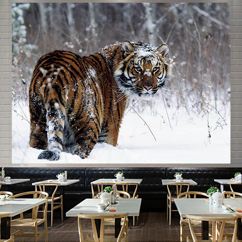 Zwierzęta Ins Styl tła Duży gobelin ścienny wiszący geometria Hipisowski gobelin Wystrój pokoju domowego Estetyczna dekoracja