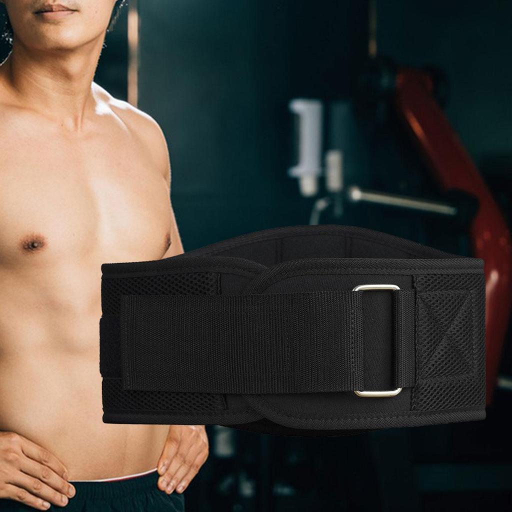 Waist Support Belt Waist Training Lower Back Brace, Abdominal Protector Portable Support Waist Brace Waist Trimmer for Fitness