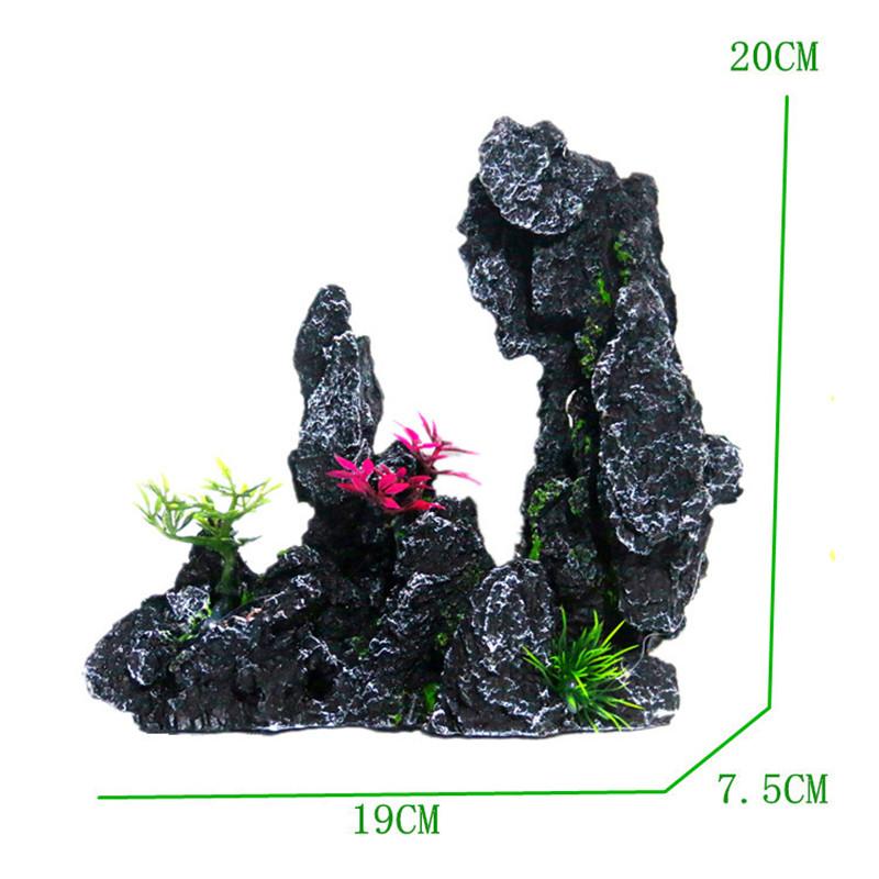 

Resin Rockery Aquarium Decoration for Fish Tank Decoration Fake Stone Fish Tank Decor Aquarium Decorative Rocks Ornament