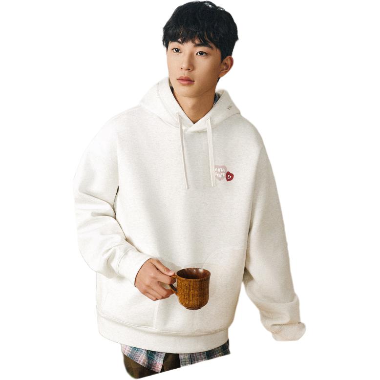 Anta Loose Casual Hoodie Unisex Hoodies Gray 172528701-1