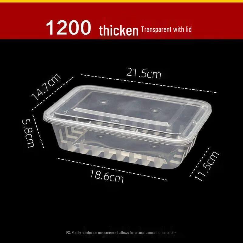 ZISIZ Disposable Picnic Lunch Box Set