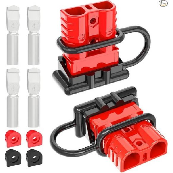 

120A 2-6 Gauge Battery Quick Connect 12V-36V Plug Battery Cable Quick 120A