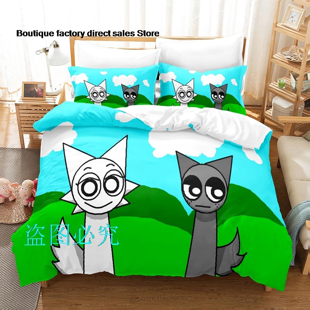 Western Style Bedding Set Sea Turtle Bedlinen White Quilt Set with Pillow Cover Super King Beds 3d Comfortable Thick Bedclothes