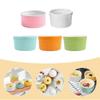 Assorted Color Ceramic Baking Bowls for Storage 5Pcs Kitchen Ramekins