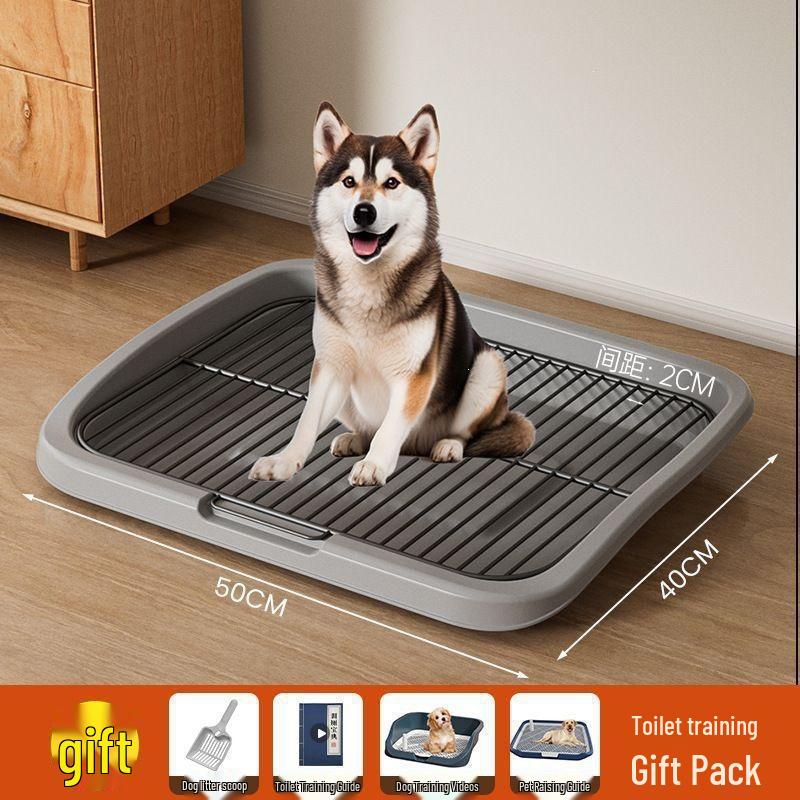 Cross-Border Pet Toilet for Medium & Large Dogs - Anti-Stepping, Full Range Cleaning Solution