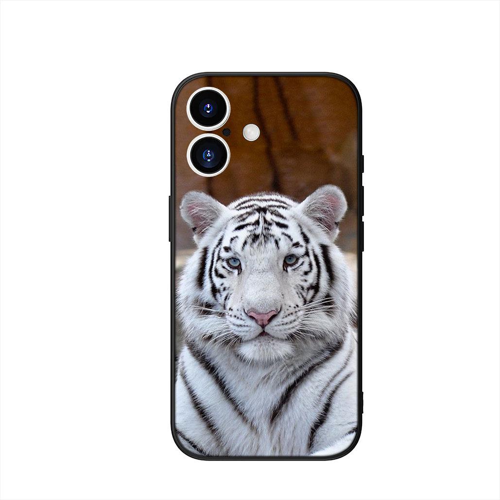 

Lion Art Tiger Phone Cover Case for Apple iPhone 17 16 15 11 Pro XS Max XR 6 7 8 Plus + SE 2020 5 16E Casing iPhone 17