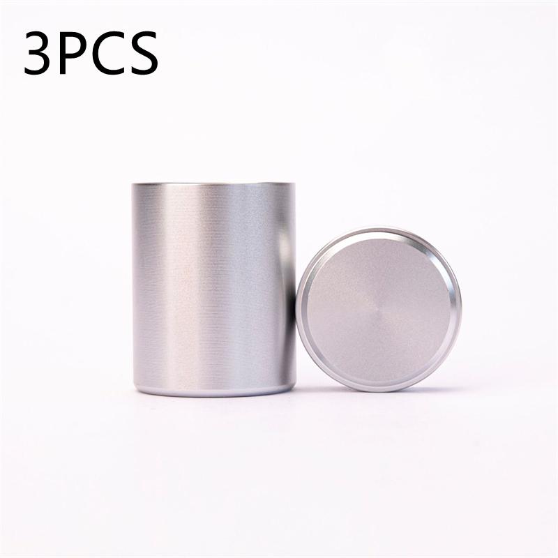 Mini Metal Tea Caddy sealed storage tank Portable travel Tea Boxes tea tin containers coffee canister Kitchen Spice Candy jar