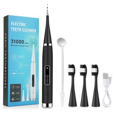 Electric Teeth Cleaner Sonic Toothbrush Rechargeable Ultrasonic Dental Scaler Tooth Tartar Stains Remover Teeth Whitening Tools