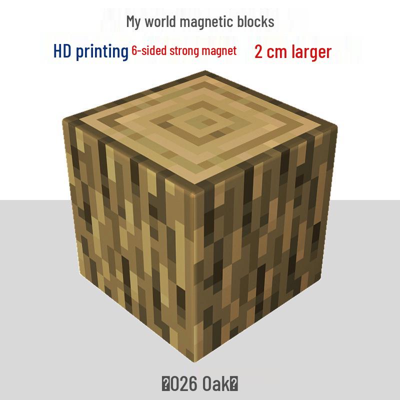 My Building Block World: Magnetic Cube Accessories - Mini Iron Stone Magnets for Children's Educational Building Toys