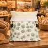 Sacos de Pão Reutilizáveis de Cera de Abelha Sacos de Armazenamento de Alimentos Revestidos com Cera de Abelha Sacos para Pão de Fermentação Natural Armazenamento de Queijo