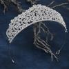 Zinc Zinc Alloy Rhinestone Tiara Baroque Crown Hair Accessory Ancient Princess Crown  Women