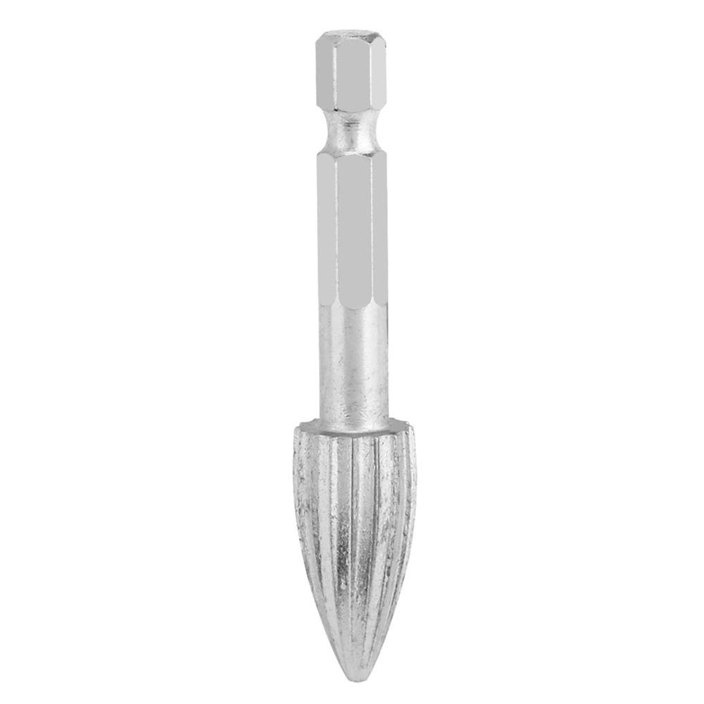 5PCS Silver High Speed Steel Burrs High Speed Steel Carbide Burr Set Durable Rotary Burr Files