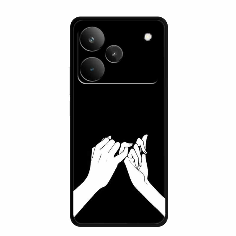 Für Realme P4 Pro 5G Hülle P4Pro Weiche TPU Silikon Rückabdeckung Für Realme P4 Pro Tiere 6,8" Bemalter Wolf Löwe Hülle Schale Tasche
