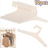 5-50pcs Cute Bear Hanger Rack Anti-slip Wooden Baby Clothes Rack Closet Hangers Home Baby Room Nursery Decor for Kids Present