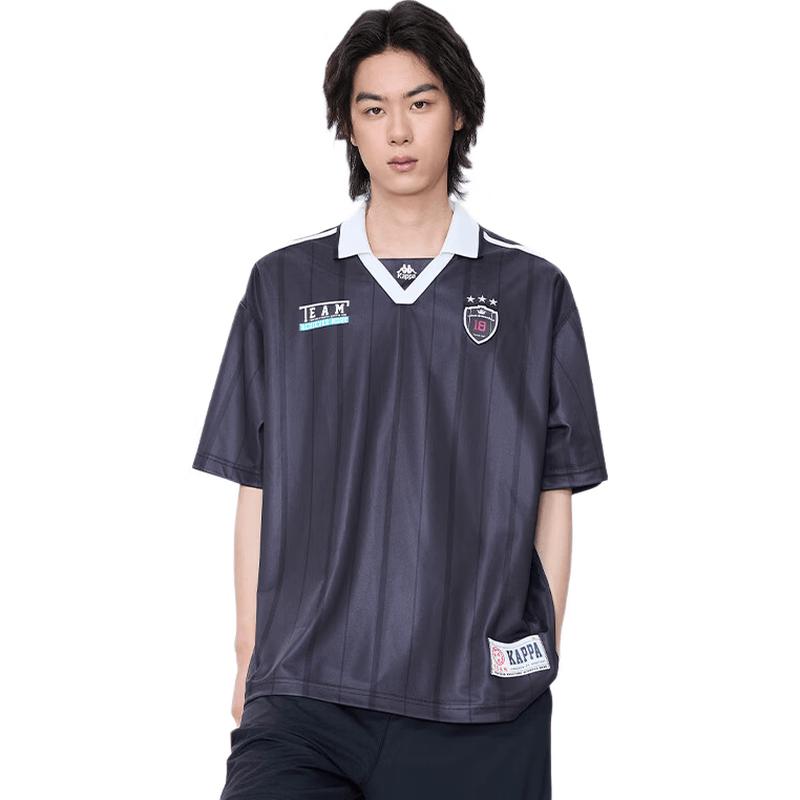 Kappa 2025 Summer Couple Sport Polo T-shirt M