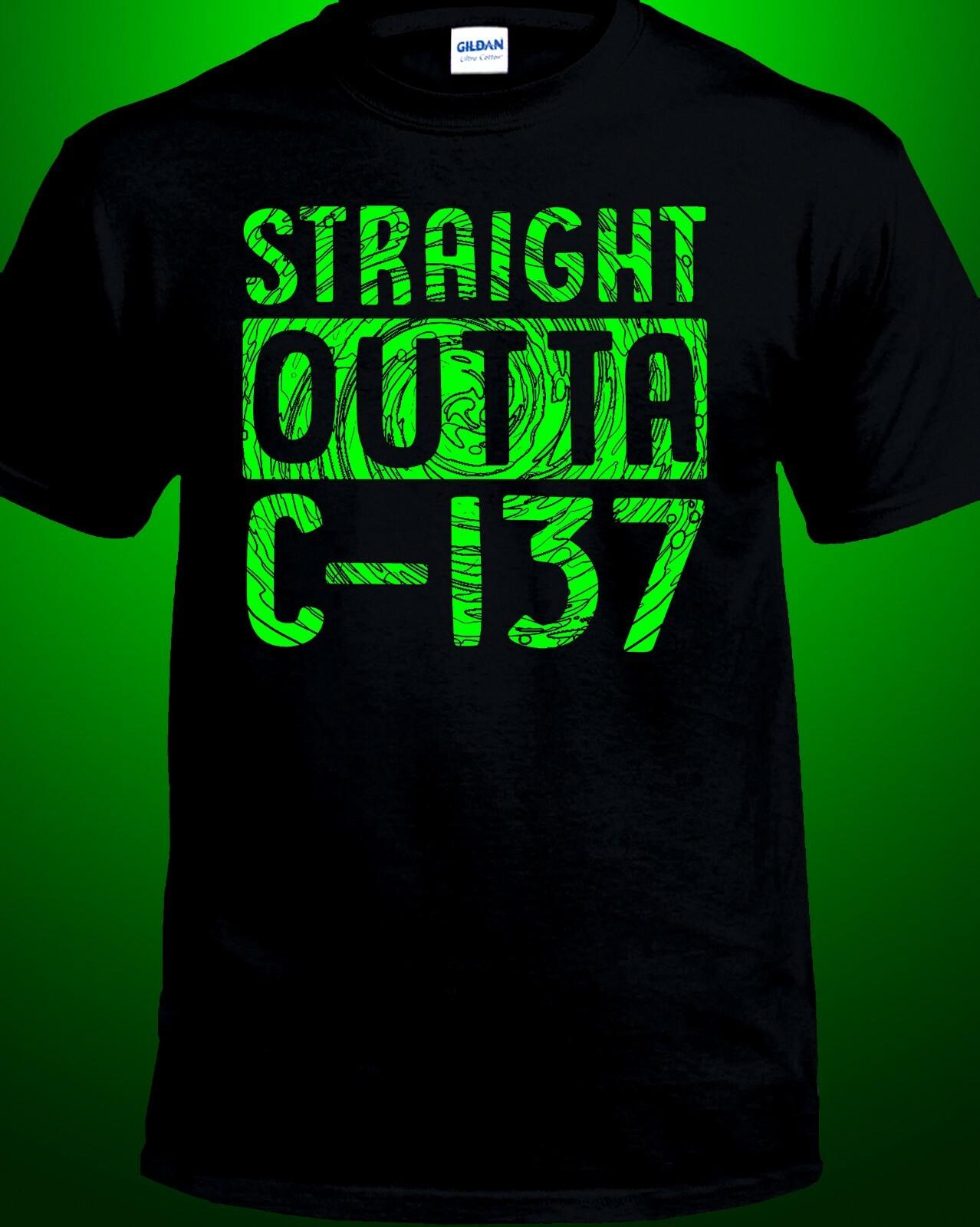 Straight Outta C-137 T-shirt S