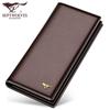 Seven Wolves Men's Business Leather Long Wallet
