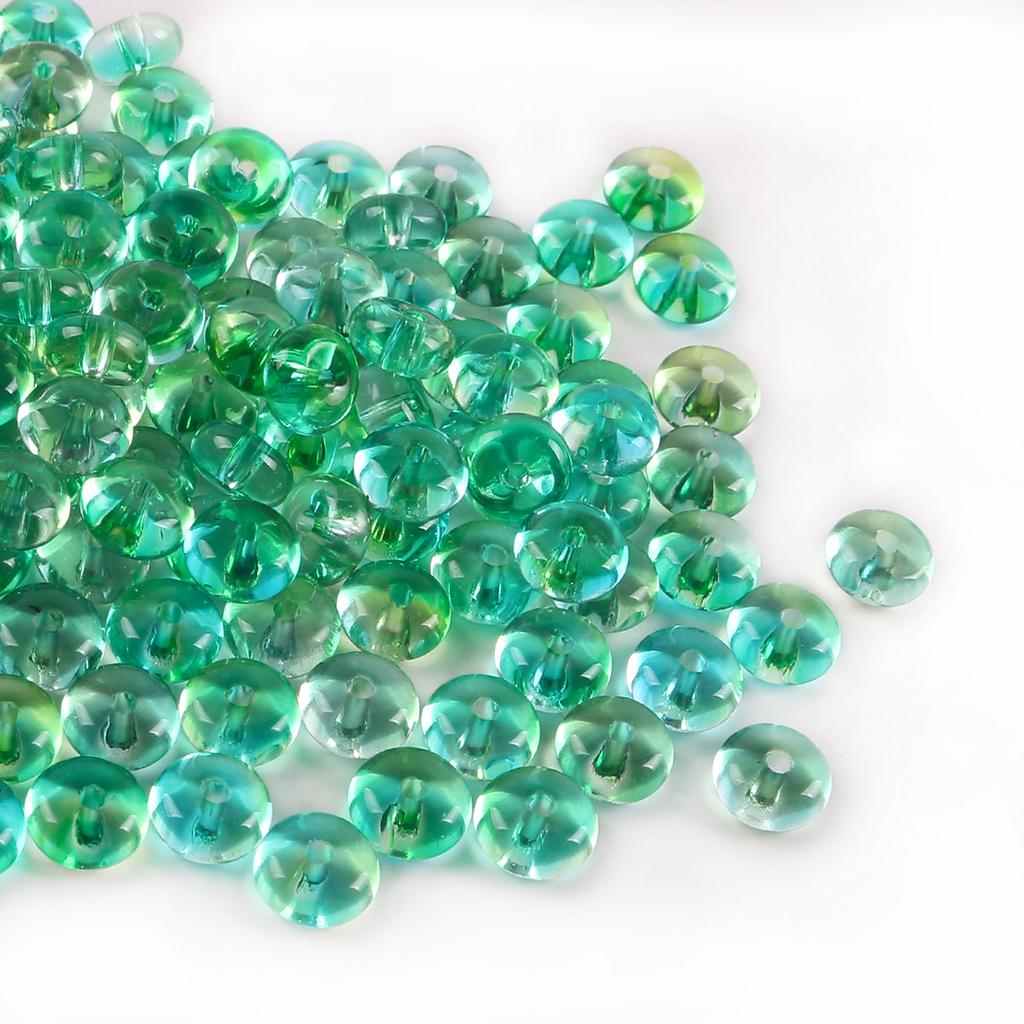 3X6Mm High-Quality Glass Rice Bead Abacus Loose Beads Diy Handmade Beaded Bracelet Necklace Jewelry Accessories