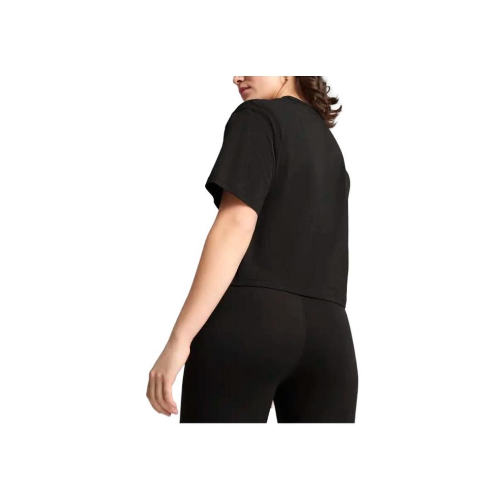 Puma Club Relaxed Sports Loose Short Sleeve T-Shirt Women Tops 690230-01