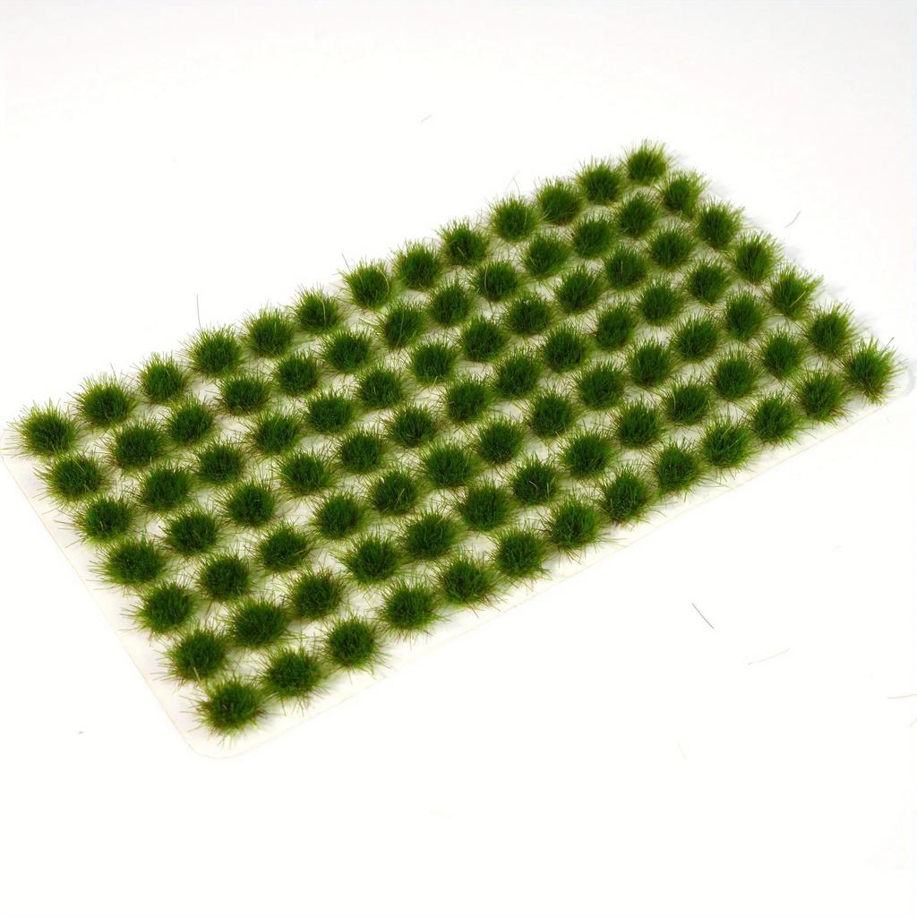 70/91 Tufts Static Grass Tufts for Miniature Garden Decor,Tiny Bonsai Model Grass Tufts,Crafts Scene Decor,DIY Micro Landscape