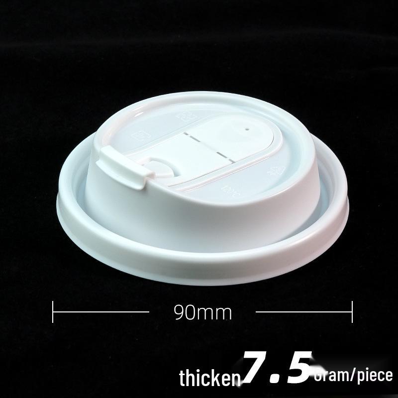 Double-Layer Paper Milk Tea & Coffee Cups with Lids - 500ml & 700ml