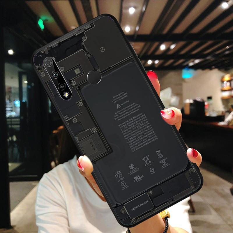 Baterie Obvodová deska Pouzdro na telefon Huawei P50 Pro P30 P40 Lite P40Pro P20 lite Mate 20 Pro Nova Y70 Y90 9 SE P Smart Funda