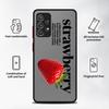 Phone Cover Case for Samsung Galaxy A52S A72 A73 A33 A17 A52 A56 A55 A34 A36 A35 A53 A54 A14 A23 A16 A15 Cherry Strawberry
