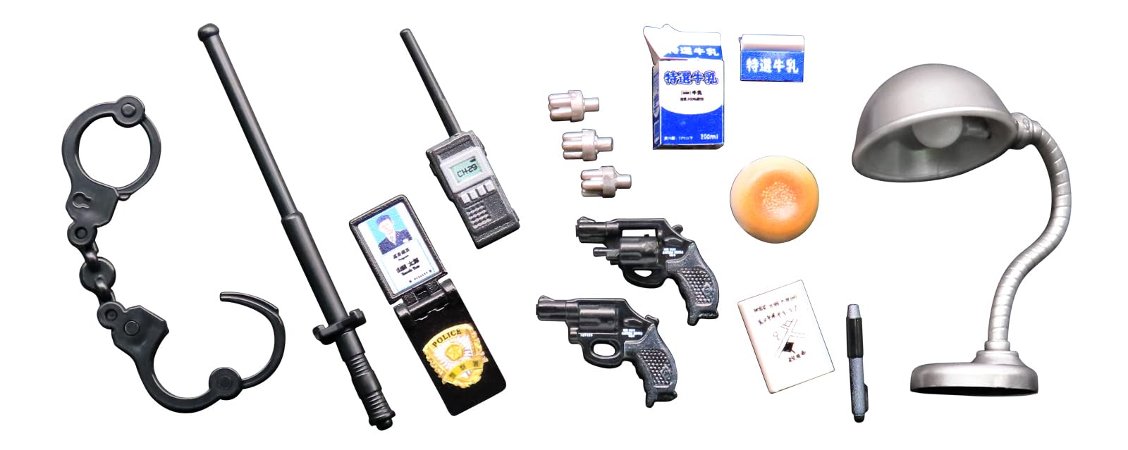 

MIC DIG Figure Weapon Hobby Plastic Model Detective s Pre-painted