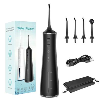300ML Elektryczny Irygator Wodny do Zębów 4 Tryby Irrygator Doustny Przenośny Czyszczenie Jamy Ustnej Narzędzie do Czyszczenia Zębów Wodoodporny Ładowanie USB