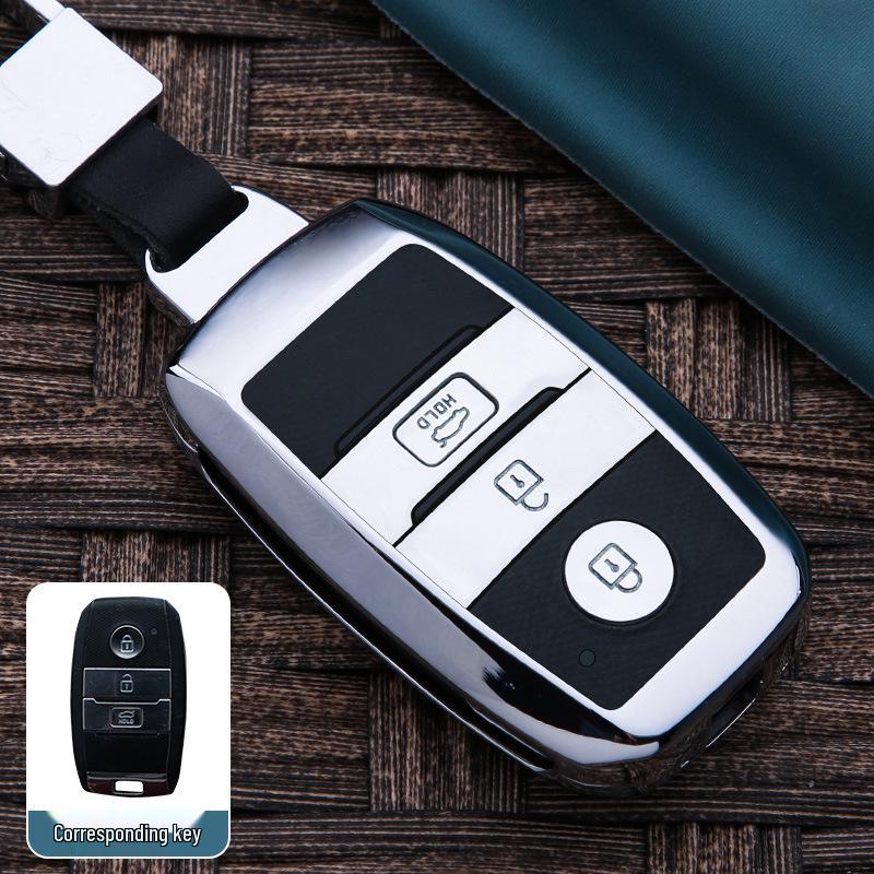 Premium Metal Key Case for Landwind X7/X5/X5plus - Stylish Car Remote Holder with Fashion Buckle