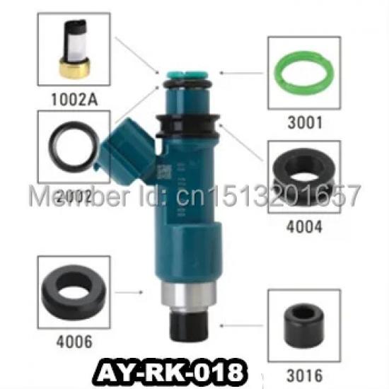 4sets  Fuel Injector Repair Kit Service Kits For Toyota Prius ZXW30 #23250-37010 (AY-RK118)