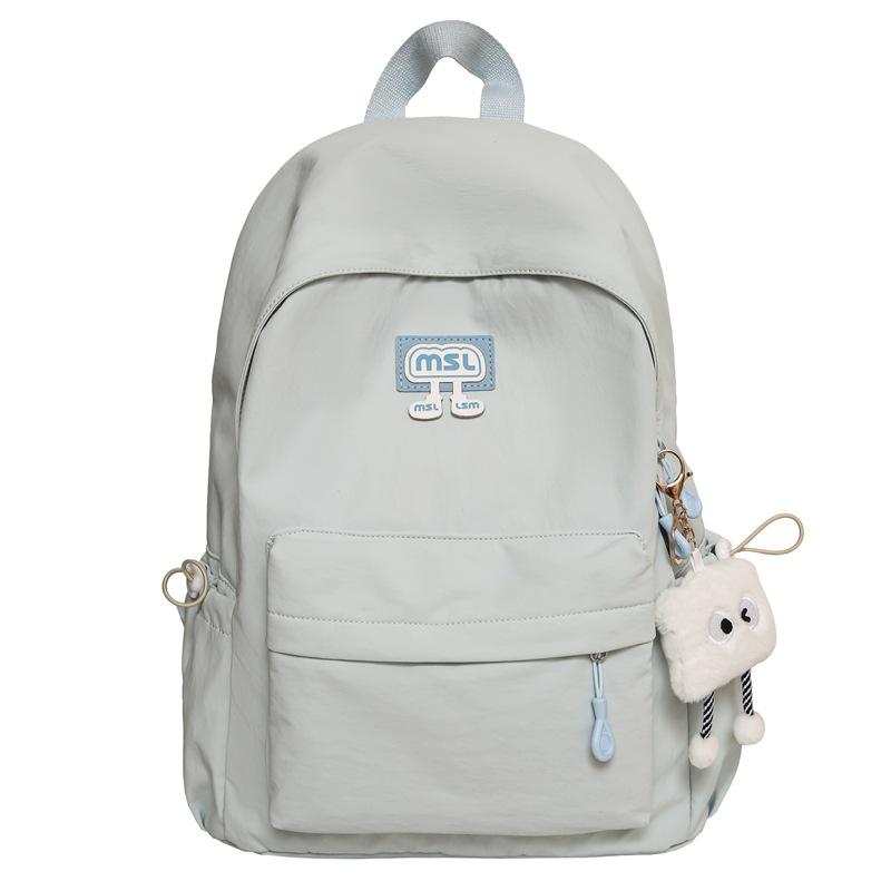 School Bag 2025 Fresh Girl Outdoor Leisure Large Capacity High School Bag High Value