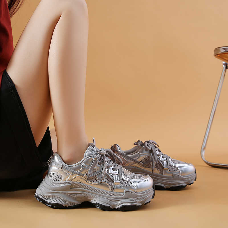 Fashion Height Increasing In The Forest Shoes Boots Women Super Cozy Blue Boot Sneakers Sport Sporty Pie Model Imported