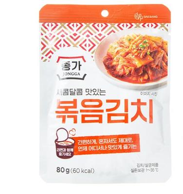Jongga Stir-fried Kimchi Tour Set 80g