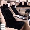Winter Bubble Fleece Car Seat Cushion Set - Rabbit Fur Plush for Warmth