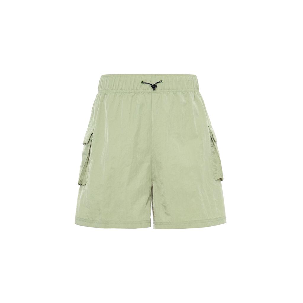 New Nike Sportswear Essentials Series Casual Shorts Women's Oil Green DM6248-386