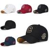 C Embroidery Letter Baseball Hat Adjustable Sun Protection Peaked Gift Caps