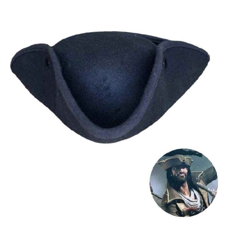 Stage Performances Pirate Hat for AllAge Halloween Party Captain Hat
