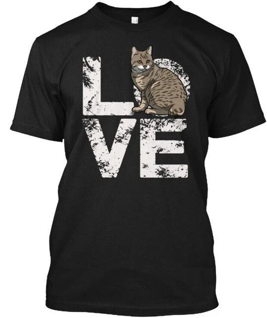 

Love Pixie Bob Cat - T shirt Made in the USA Size S to 5XL S